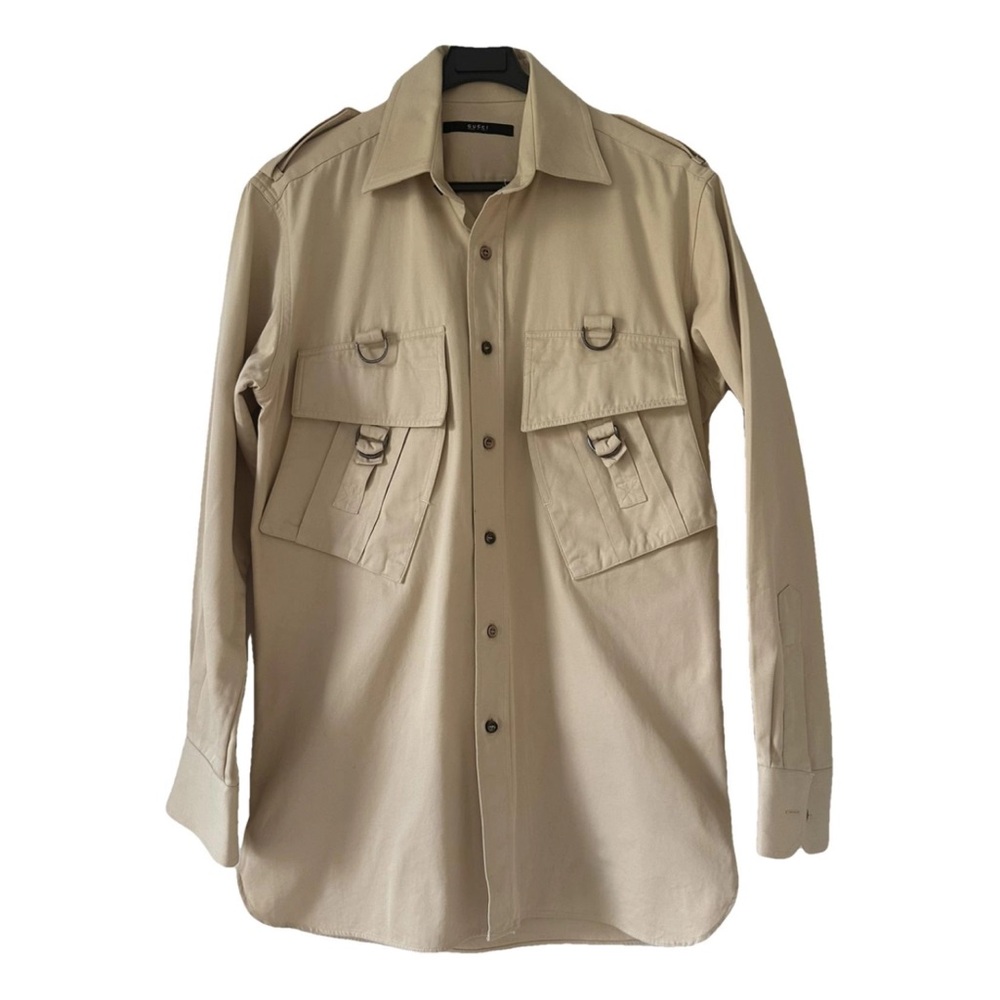 Gucci Vintage Shirt - Size Medium - Military Style